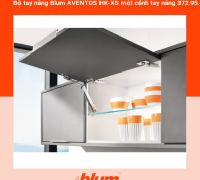 Bộ Tay Nâng Blum AVENTOS HK-XS Một Cánh Tay Nâng 372.95.735