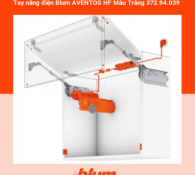 Tay Nâng Điện Blum AVENTOS HF Màu Trắng 372.94.039