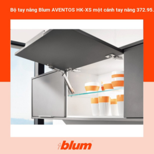 Bộ Tay Nâng Blum AVENTOS HK-XS Một Cánh Tay Nâng 372.95.735