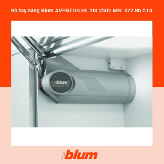 Bộ Tay Nâng Blum AVENTOS HL 20L2501 MS: 372.86.513