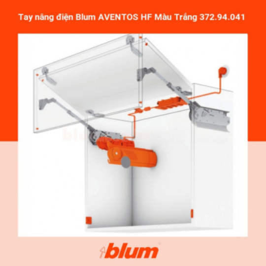 Tay Nâng Điện Blum AVENTOS HF Màu Trắng 372.94.041
