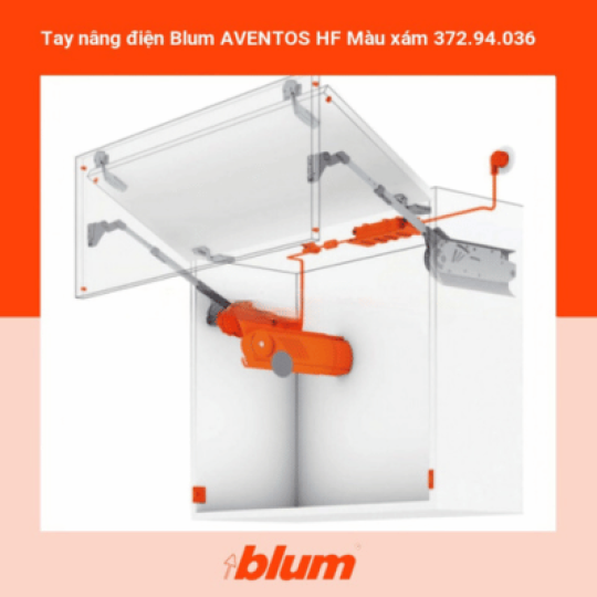 Tay Nâng Điện Blum AVENTOS HF Màu Xám 372.94.036