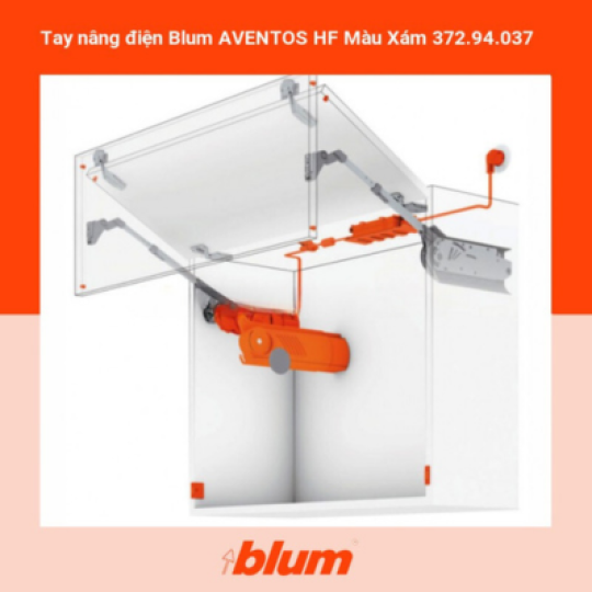 Tay Nâng Điện Blum AVENTOS HF Màu Xám 372.94.037