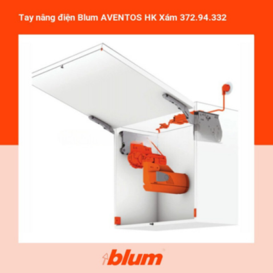 Tay Nâng Điện Blum AVENTOS HK Xám 372.94.332
